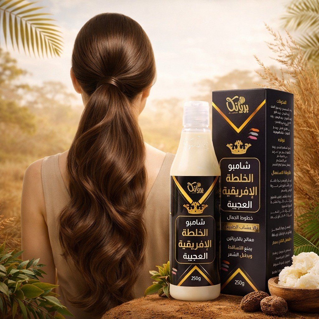 شامبو الخلطة الإفريقية معالج بالكيراتين