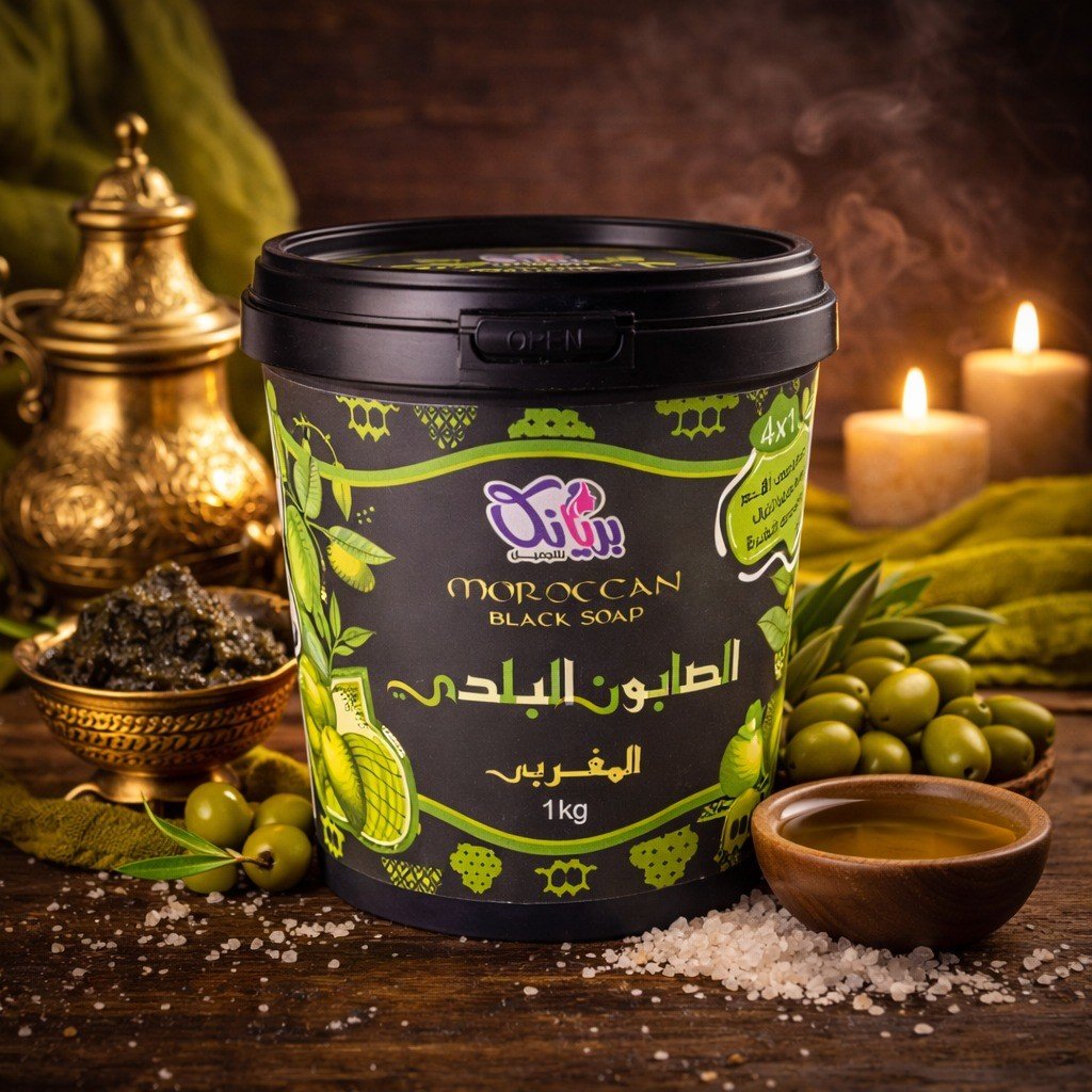 الصابون البلدي المغربي بالزيتون